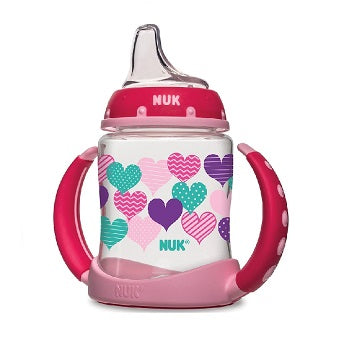 NUK Learner Cup 6+ Months Hearts 1 Cup 5 oz (150ml)