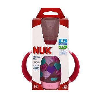 NUK Learner Cup 6+ Months Hearts 1 Cup 5 oz (150ml)