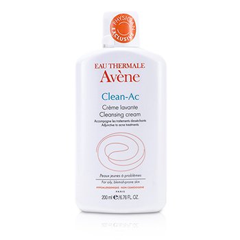 AVENE Clean-AC Cleansing Cream (For Oily, Blemish-Prone Skin)  Size: 200ml