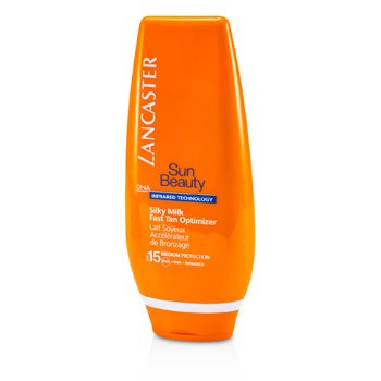 LANCASTER Sun Beauty Silky Milk Fast Tan Optimizer SPF15 (Face & Body) Size: 125ml/4.2oz