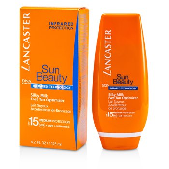 LANCASTER Sun Beauty Silky Milk Fast Tan Optimizer SPF15 (Face & Body) Size: 125ml/4.2oz