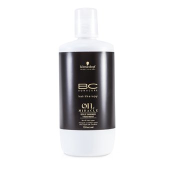 SCHWARZKOPF BC Oil Miracle Gold Shimmer Treatment (For All Hair Types) Size: 750ml/25oz