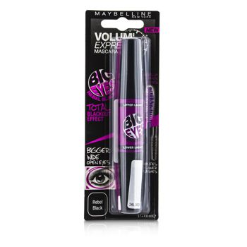 MAYBELLINE Volum' Express Big Eyes Masacra Size: 9.7ml/0.32oz  Color: Rebel Black