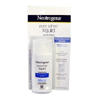NEUTROGENA Pure & Free Liquid Sunscreen, SPF 50 Size 40ML