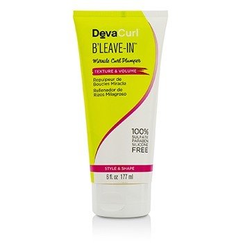 DEVACURL B'Leave-In (Miracle Curl Plumper - Texture & Volume) Size: 177ml/6oz