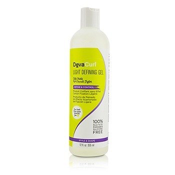 DEVACURL Light Defining Gel (Soft Hold No-Crunch Styler - Define & Control) Size: 355ml/12oz