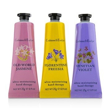 CRABTREE & EVELYN Heritage Hand Therapy Set Size: 3x25g/0.9oz