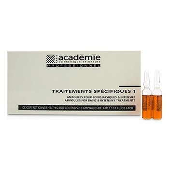 ACADEMIE Specific Treatments 1 Ampoules Rougeurs Diffuses - Salon Product Size: 10x3ml/0.1oz
