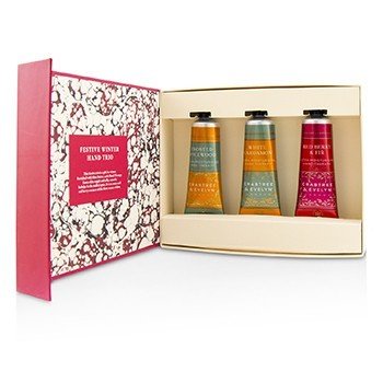 CRABTREE & EVELYN Festive Winter Hand Trio Size: 3x25ml/0.86oz