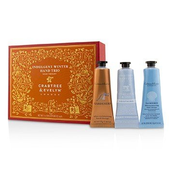 CRABTREE & EVELYN Indulgent Winter Hand Trio Size: 3x25g/0.86oz
