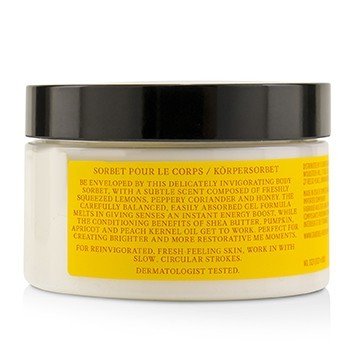CRABTREE & EVELYN Citron & Coriander Energising Body Sorbet Size: 250g/8.81oz