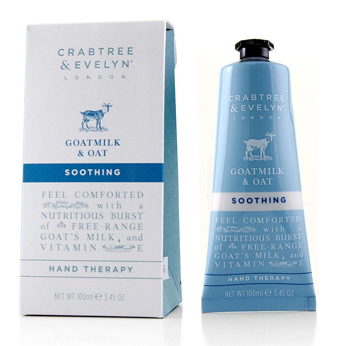 CRABTREE & EVELYN Goatmilk & Oat Soothing Hand Therapy Size: 100ml/3.45oz