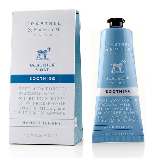 CRABTREE & EVELYN Goatmilk & Oat Soothing Hand Therapy Size: 100ml/3.45oz