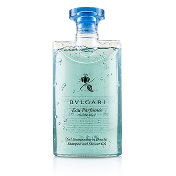 BVLGARI Eau Parfumee Au The Bleu Shampoo & Shower Gel Size: 200ml/6.8oz