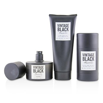 KENNETH COLE Vintage Black Coffret Size: 3pcs