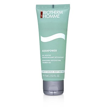 BIOTHERM Homme Aquapower Shower Gel Size: 75ml/2.53oz