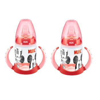 NUK Mickey & minnie learner bottle with spout 6-18months 150ML