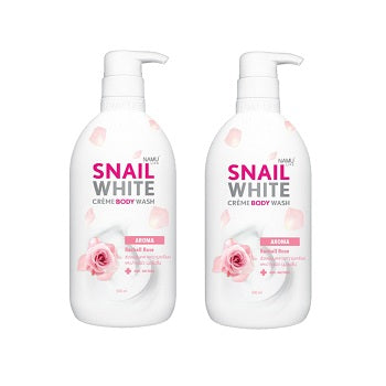 Snail White Creme Body Wash 2x500ML