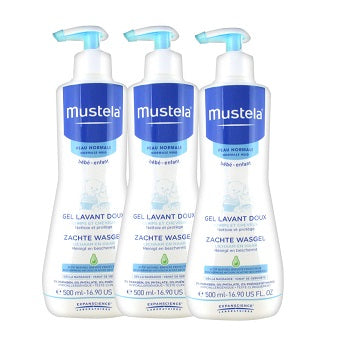 Mustela Gentle Cleansing Gel 3x500ml