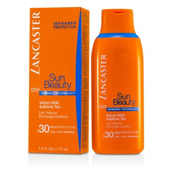 LANCASTER Sun Beauty Velvet Milk Sublime Tan SPF30 Size: 175ml/5.9oz