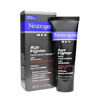 NEUTROGENA Men Age Fighter Face Moisturizer with Sunscreen SPF 15 Size 40g