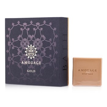 AMOUAGE Gold Perfumed Soap Size: 4x50g/1.8oz