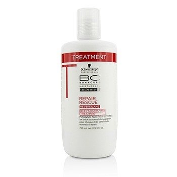SCHWARZKOPF BC Repair Rescue Reversilane Deep Nourishing Treatment Size: 750ml/25.5oz