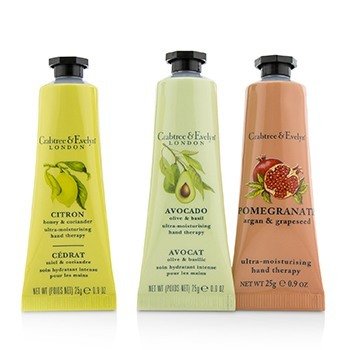CRABTREE & EVELYN Botanicals Hand Therapy Set Size: 3x25g/0.9oz
