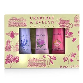 CRABTREE & EVELYN Florals Hand Therapy Set Size: 3x25g/0.9oz