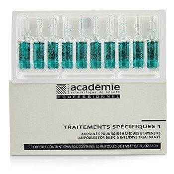 ACADEMIE Specific Treatments 1 Ampoules Oligo-Elements - Salon Product Size: 10x3ml/0.1oz