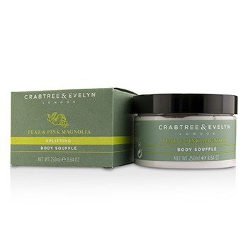 CRABTREE & EVELYN Pear & Pink Magnolia Uplifting Body Souffle Size: 250ml/8.64oz