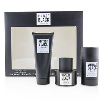 KENNETH COLE Vintage Black Coffret Size: 3pcs