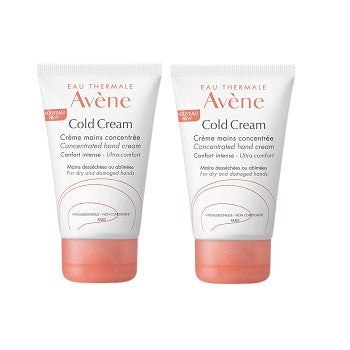 AVENE Cold Cream Concentrated Hand Cream 2x50ML