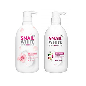 Snail White Creme Body Wash 2x500ML